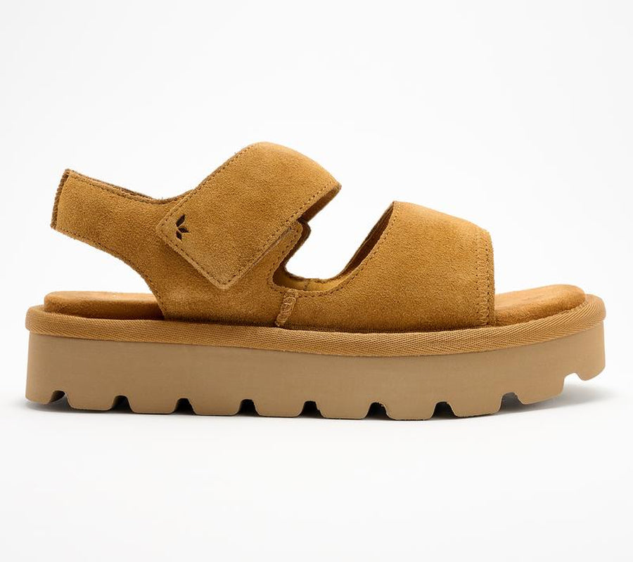 Koolaburra by UGG Suede Adjustable Sandals - Tizz