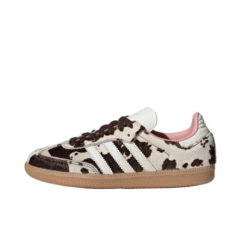 Adidas Samba OG Cow Print Women’S Perfect Sneaker Fashion Footwear Cow Skin Shoe Walking Trainer Girl
