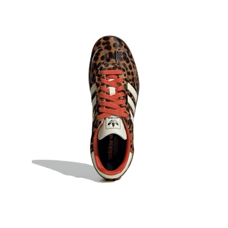 Adidas Samba OG Red Leopard Women’S Perfect Sneaker Fashion Footwear Cow Skin Shoe Walking Trainer Girl Casual Comfortable