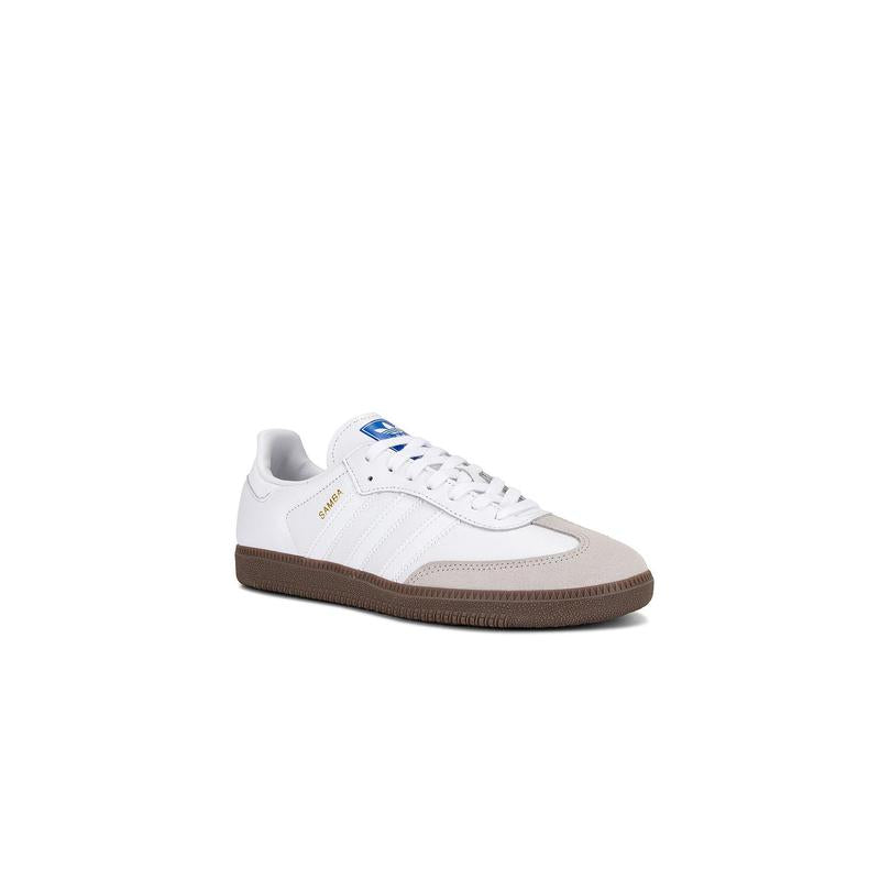 Adidas Originals Samba Og Sneaker in White, White, & Gum5