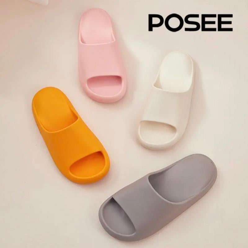 Posee Pillow Slipper Slides for Women and Men-Nonslip