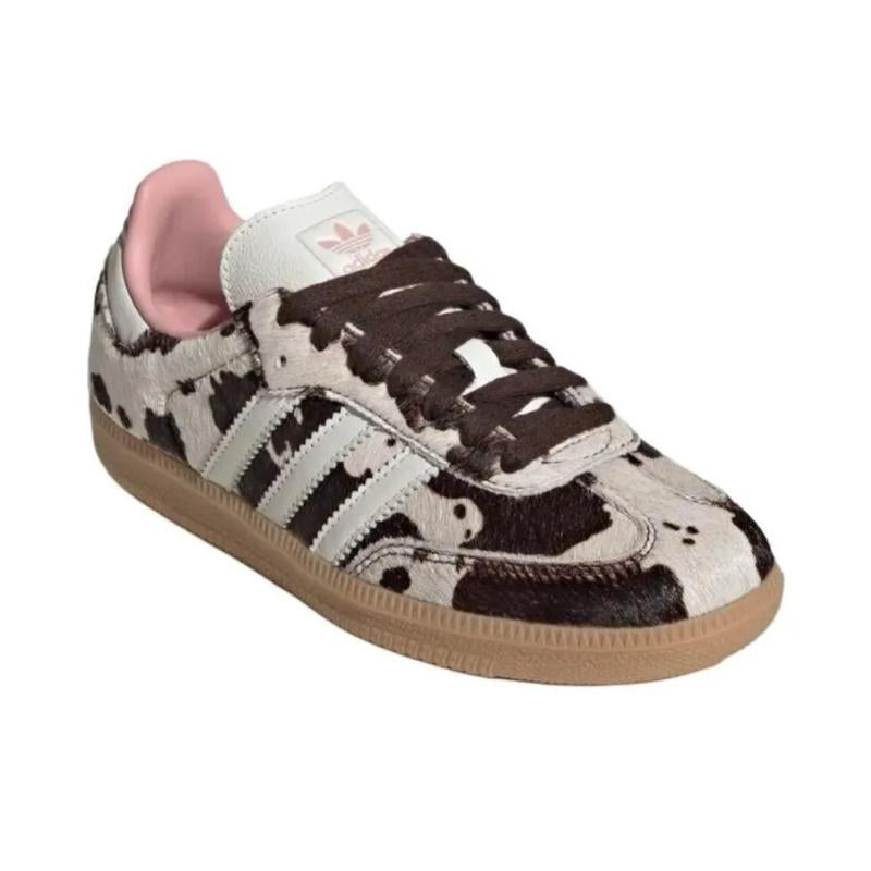 Adidas Samba OG Cow Print Women’S Perfect Sneaker Fashion Footwear Cow Skin Shoe Walking Trainer Girl