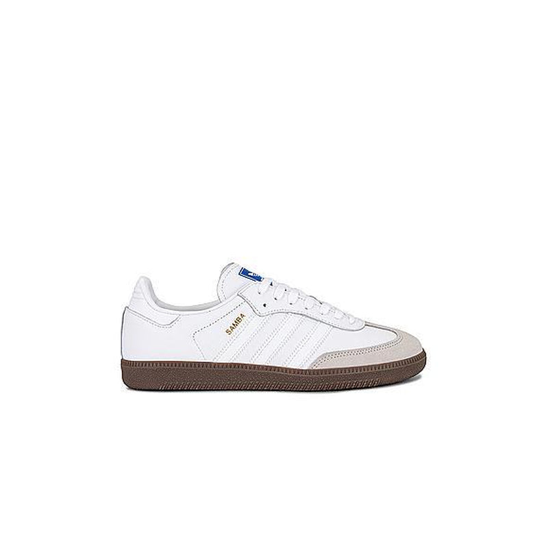 Adidas Originals Samba Og Sneaker in White, White, & Gum5