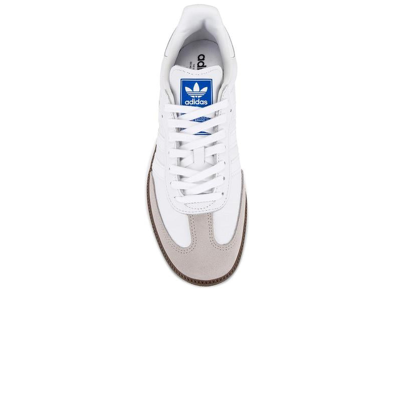 Adidas Originals Samba Og Sneaker in White, White, & Gum5