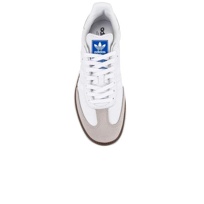 Adidas Originals Samba Og Sneaker in White, White, & Gum5