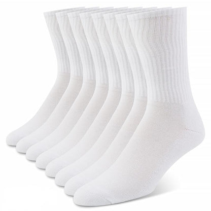 True Religion Mens Socks 8 Pairs Crew Socks for Men Premium Athletic Men'S Socks, Shoe Size 8-12