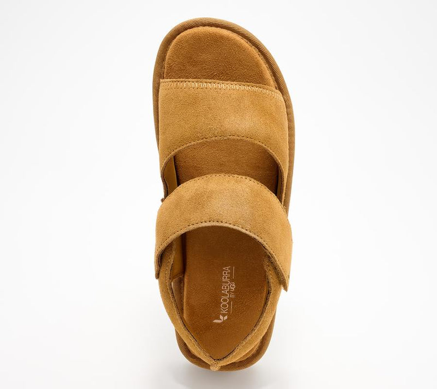 Koolaburra by UGG Suede Adjustable Sandals - Tizz