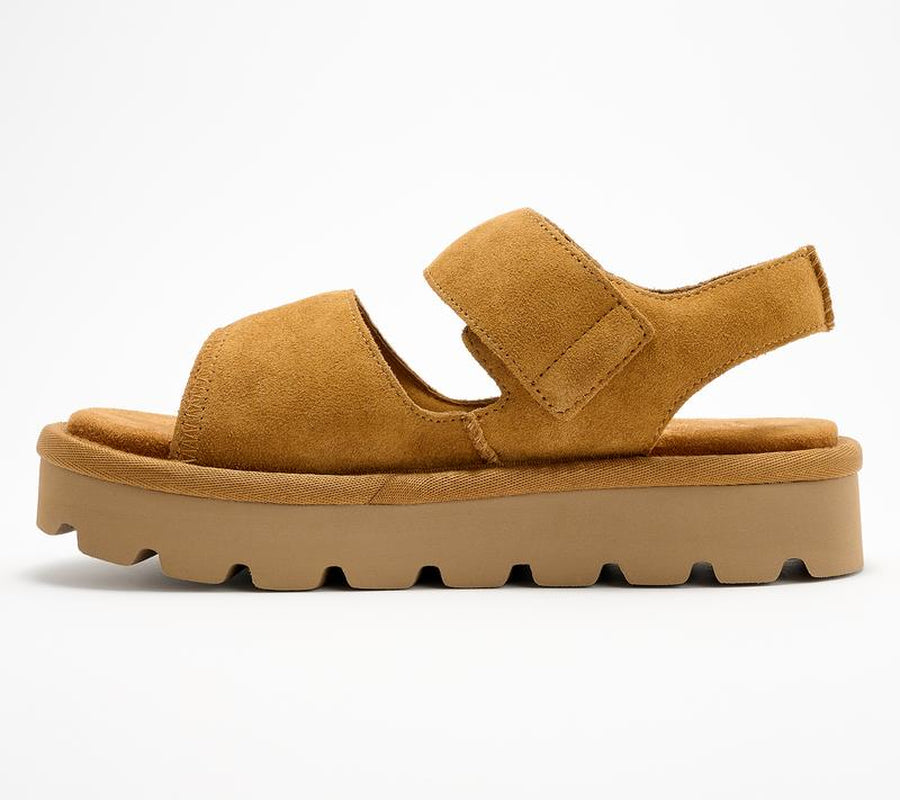 Koolaburra by UGG Suede Adjustable Sandals - Tizz